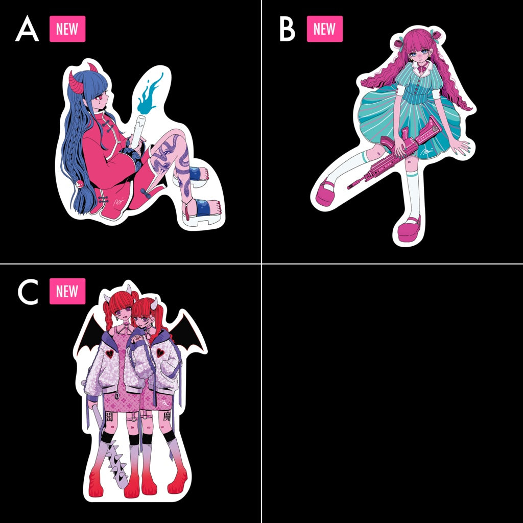 Girls Stickers
