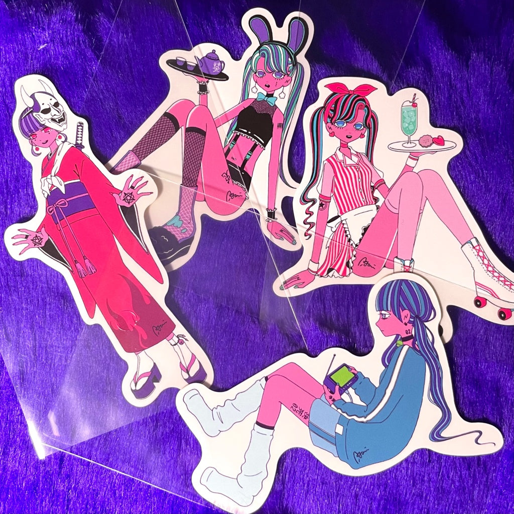 Girls Stickers