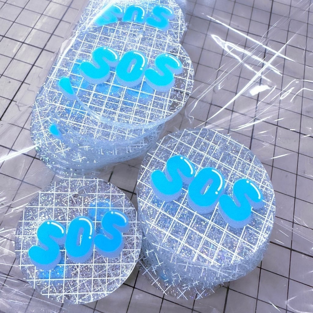 심야 회유 키홀더【SOS】