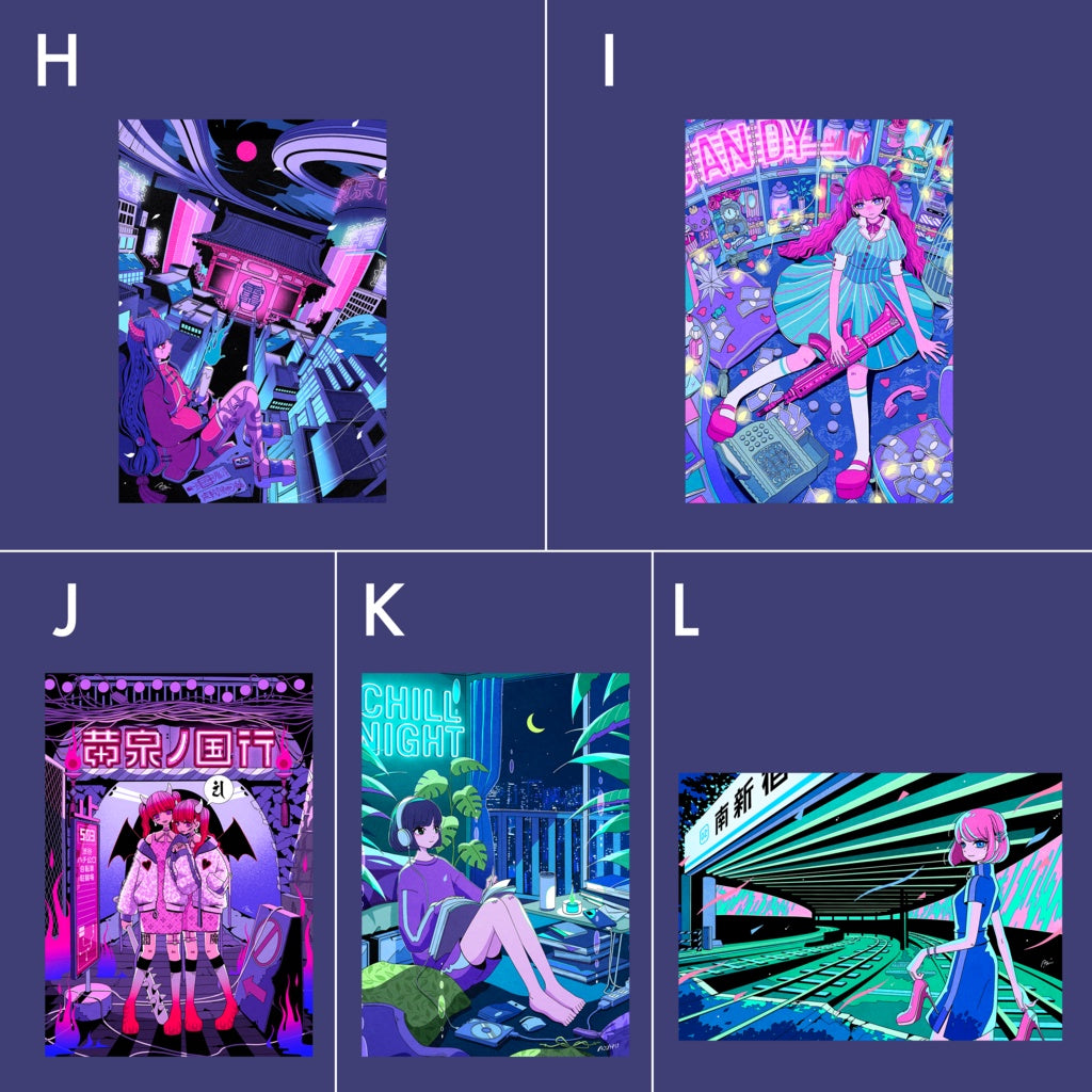 Neon Postcards vol.3