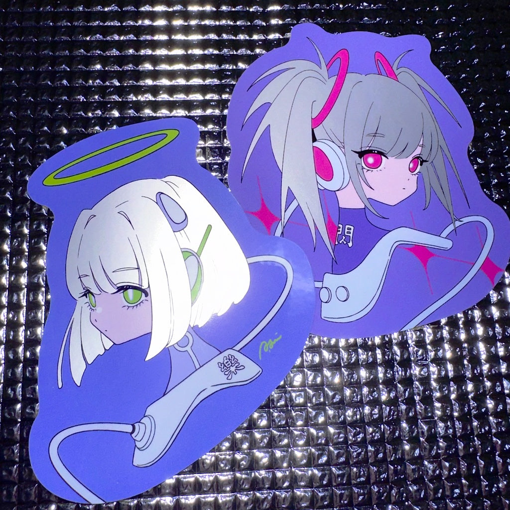 Silver Sticker