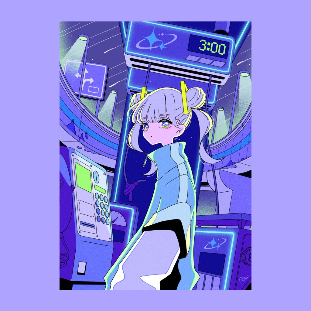 클리어 엽서