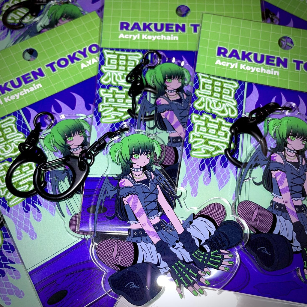 Acrylic key chains #07 to #11