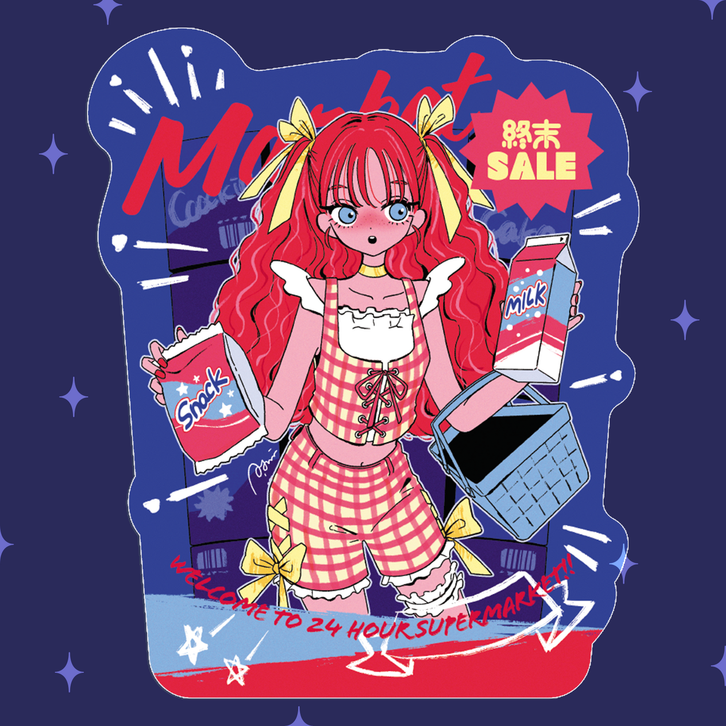 Label-style stickers #12 to #16