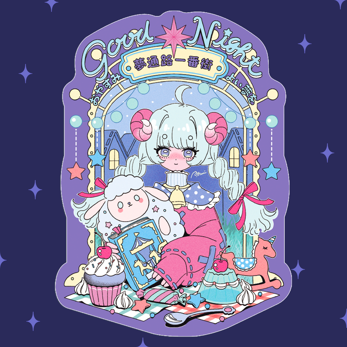 Label-style stickers #12 to #16