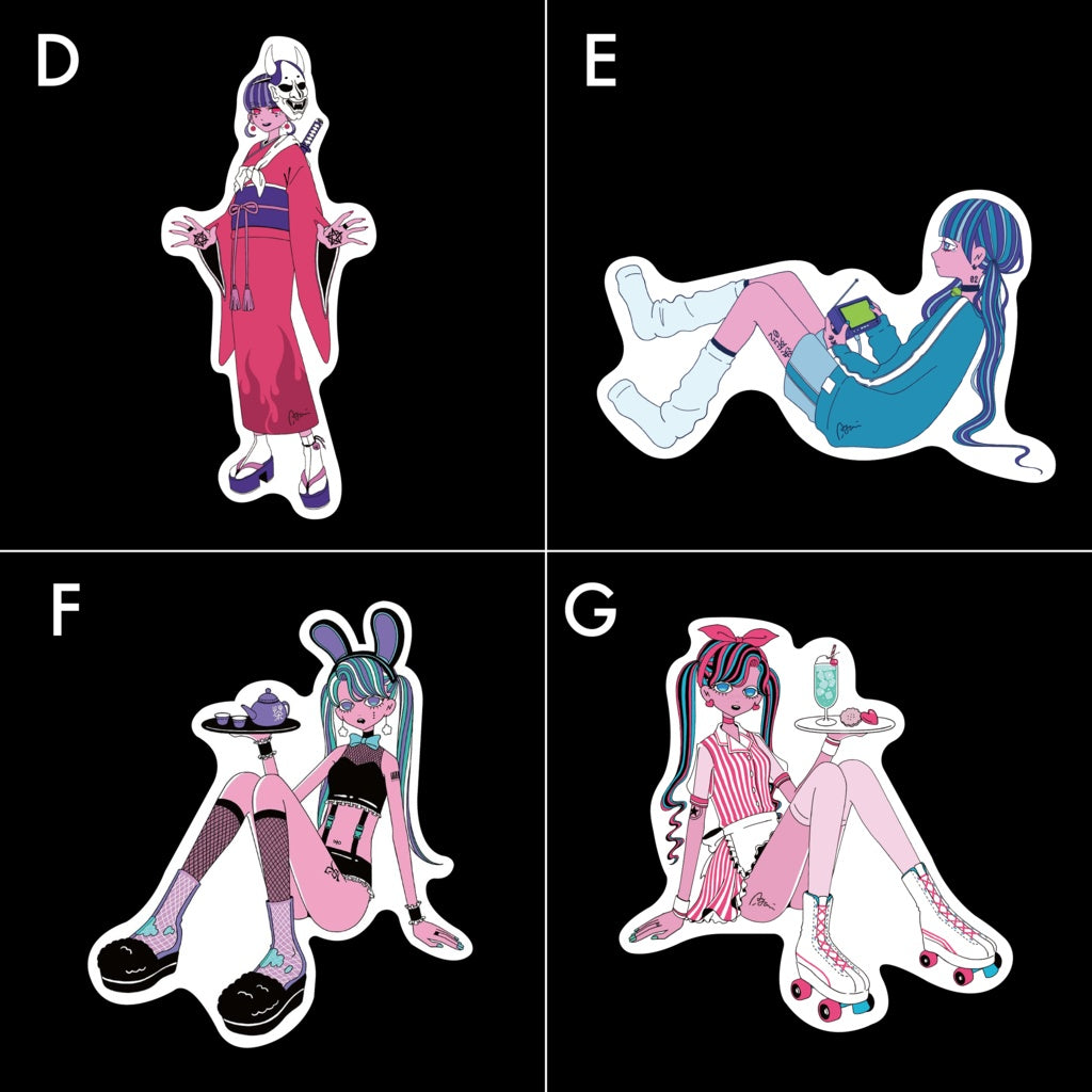 Girls Stickers