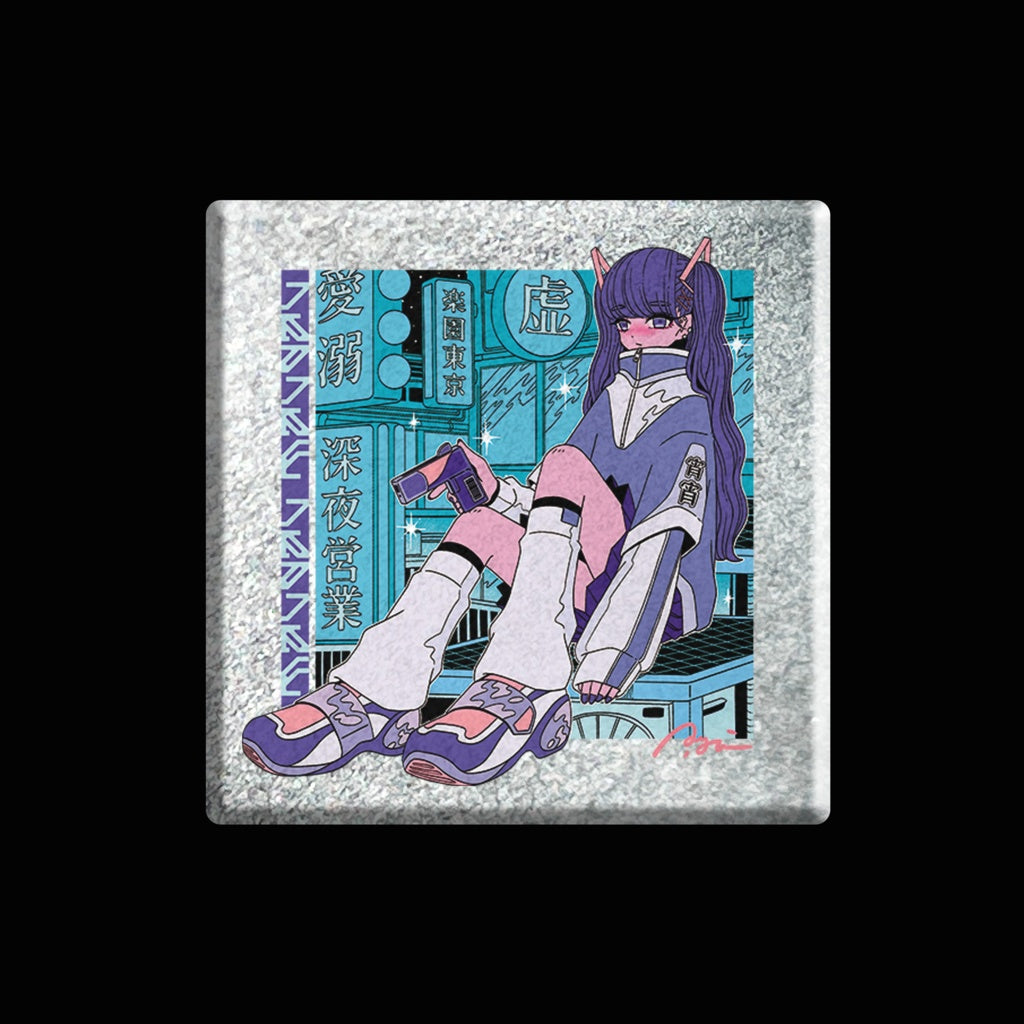 【通販限定】シルバー缶バッジ