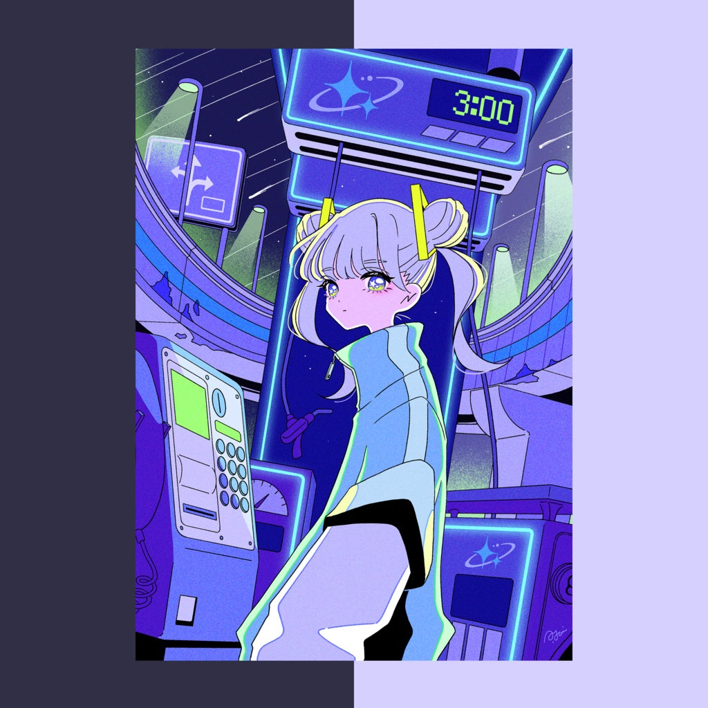 클리어 엽서