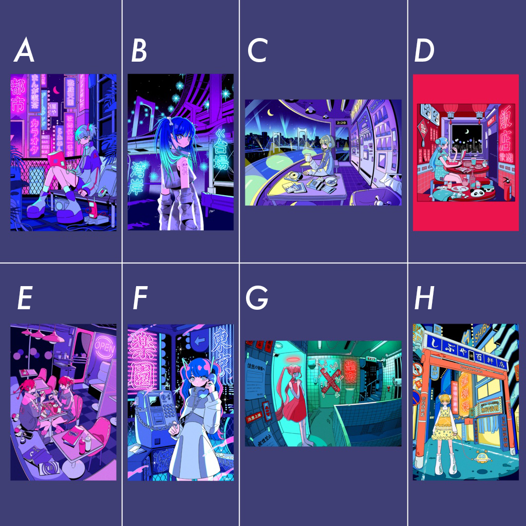 Neon Postcard 2023Autumn