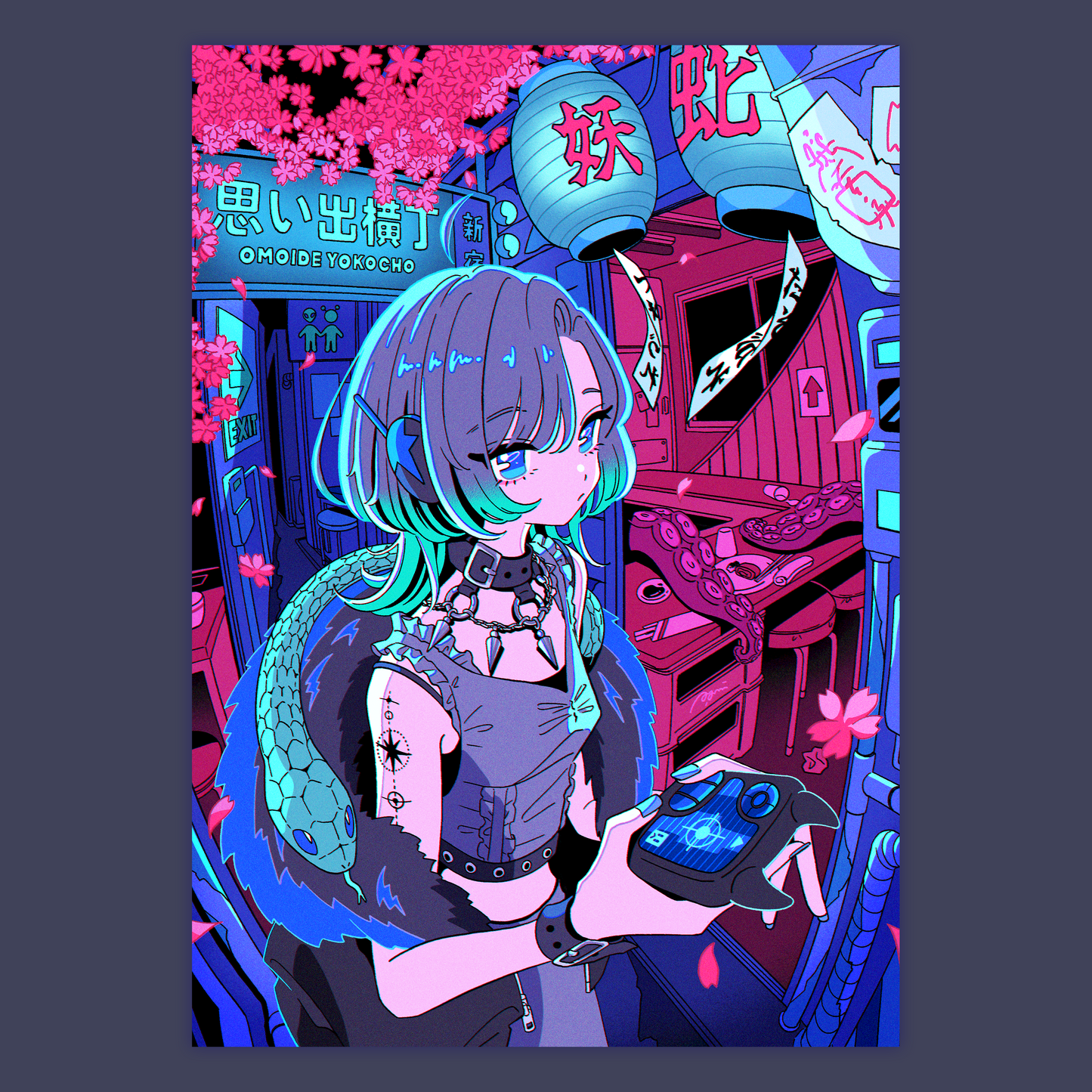 A4・A3ポスター【思い出横丁】