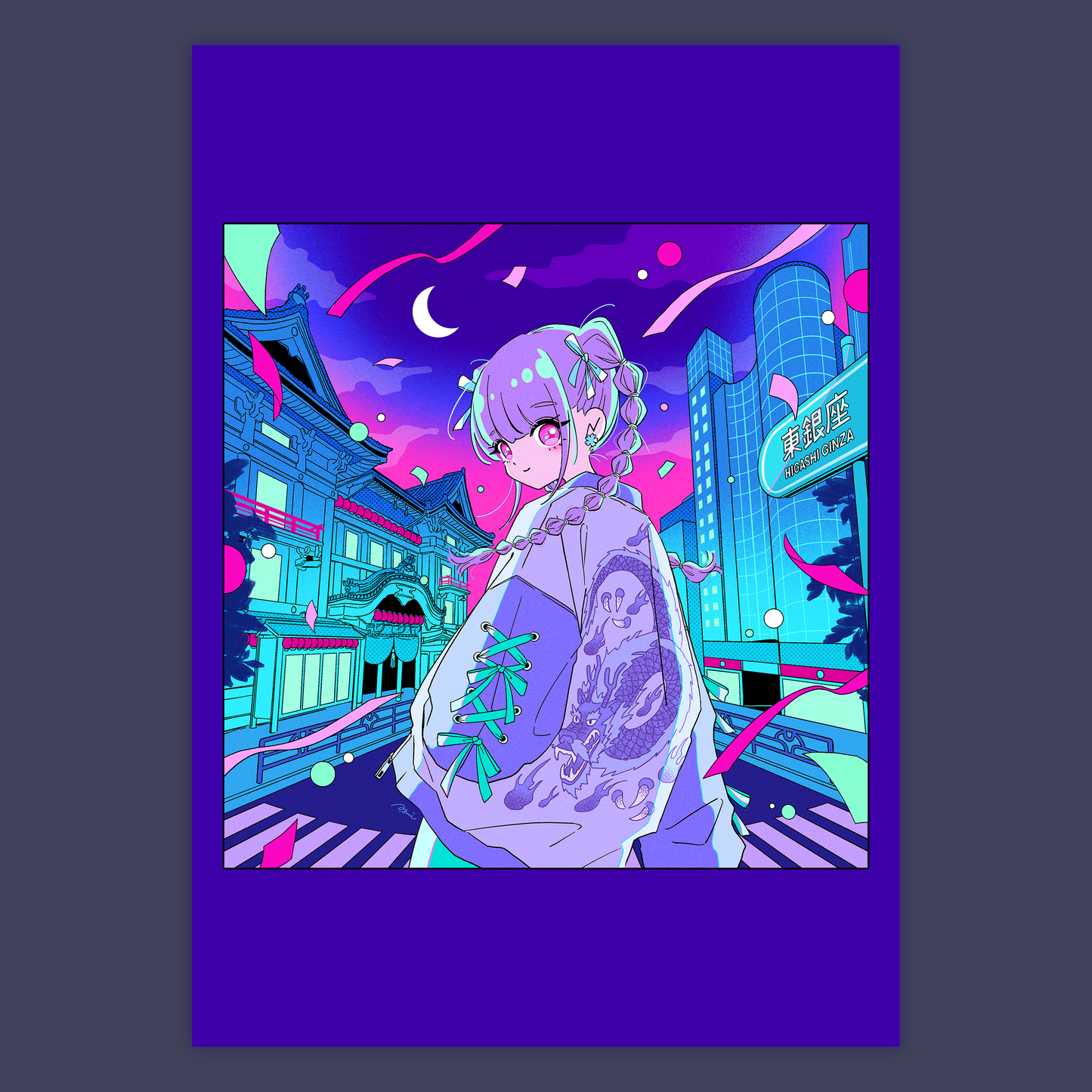 A4・A3ポスター【幕開き(東銀座)】