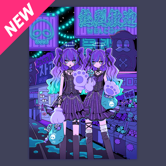 A4・A3ポスター【殿堂への侵入完了(新大久保)】