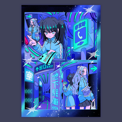 A4・A3ポスター【地下駐車場】