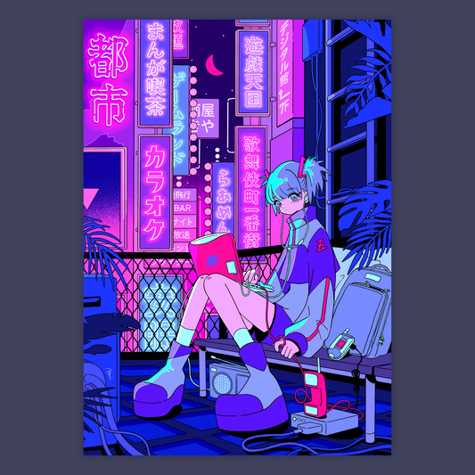 A4/A3 Poster [Saturday Night Kabukicho]