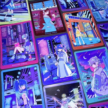 【ガチャ】ランダムラメステッカーvol.2 (2枚入り)