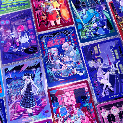 【ガチャ】ランダムラメステッカーvol.3 (2枚入り)