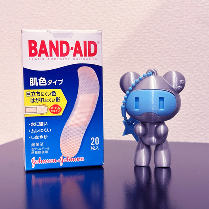 くま型ロボ マスコットキーホルダー